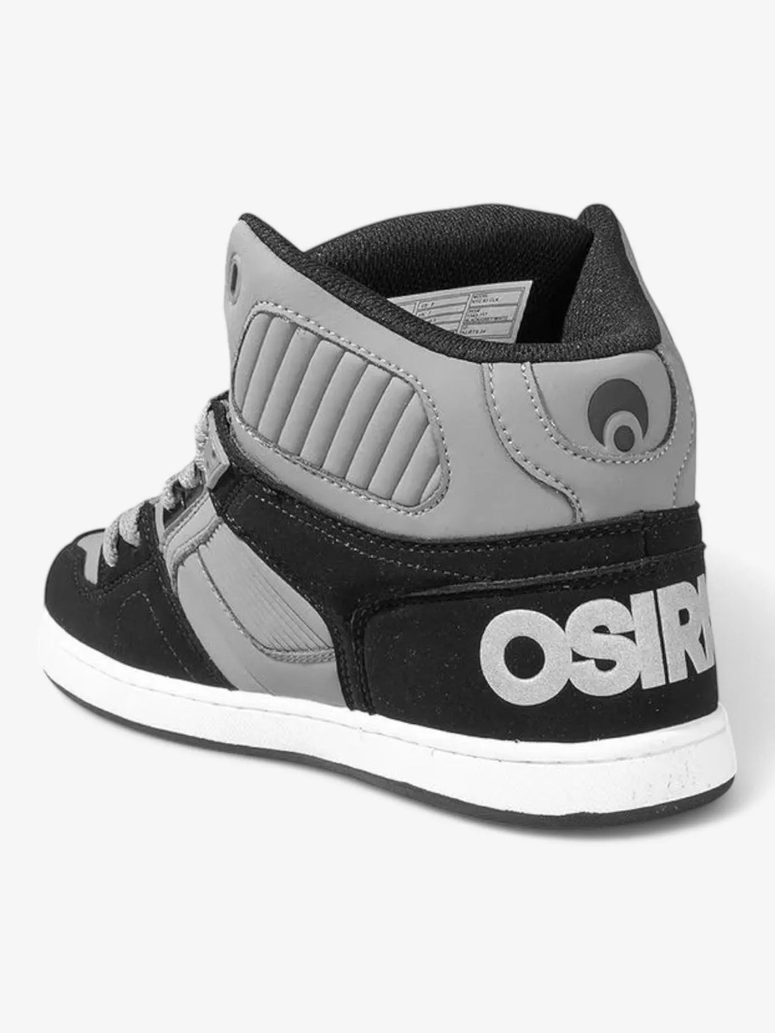 Osiris NYC 83 Skate Shoes - Black & Gray - Men's High-Performance Sneakers for Skateboarding & Streetwear Fashion