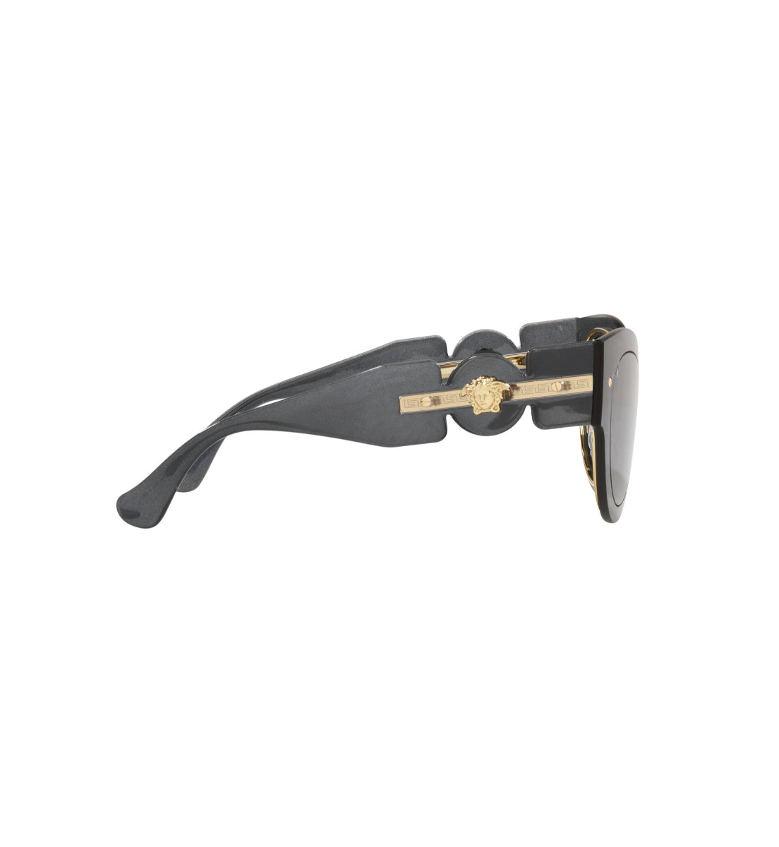 Versace Grey Sunglasses for Men & Women – UV Protection, Polarized Lenses, Luxury Fashion Accessory – Perfect for Beach, Driving & Outdoor Activities