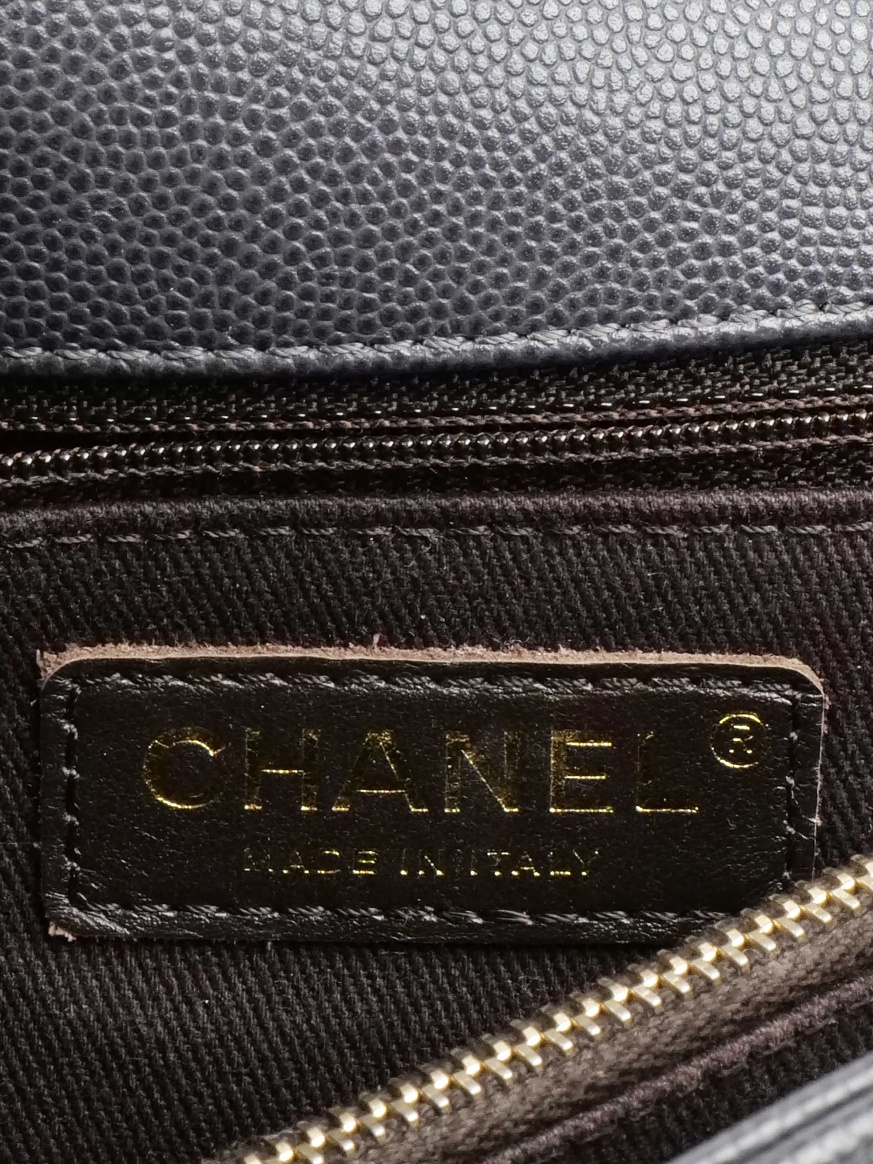 Chanel Medium Coco Handle Bag in Dark Grey with Gold Hardware - Luxury Designer Handbag for Women, Perfect for Work, Evening & Special Occasions