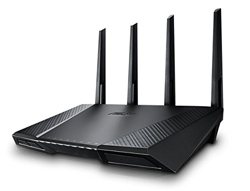 ASUS RT-AC87R Wireless-AC2400 Dual Band Gigabit Router - High Speed WiFi for Streaming, Gaming & Home Office | 4K HD Video & Smart Home Compatible