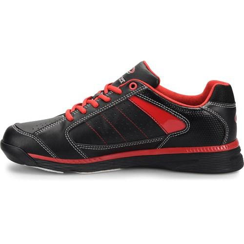 Dexter Boys Youth Ricky IV Jr. Bowling Shoes for Kids - Black/Red - Lightweight & Comfortable for League Play & Casual Bowling