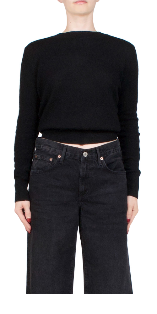 Premium Francis Cashmere Sweater for Women - Soft & Warm Black Winter Pullover | Perfect for Office, Travel & Casual Outfits
