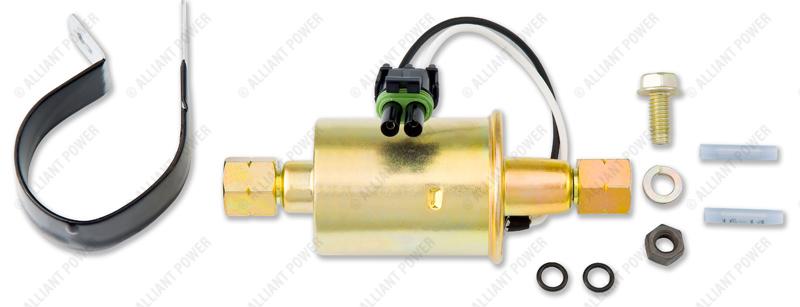 AP63441 12V DC Fuel Transfer Pump - Heavy Duty Gas & Diesel Transfer Pump for Trucks, Boats, ATVs - Portable Siphon Pump for Garage, Farm, and Emergency Use