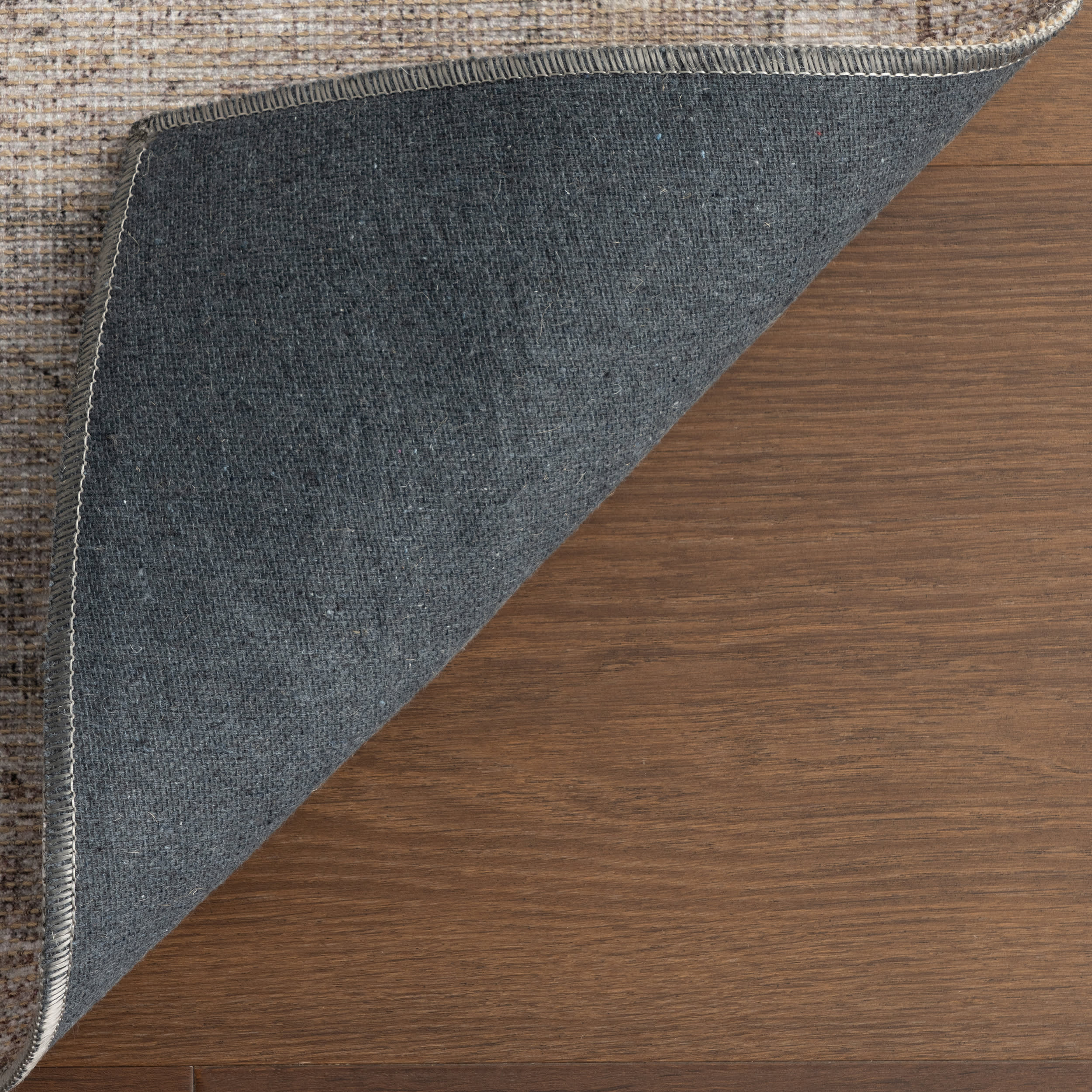 Clinton Antiqued Jute Blend Rug - Dark Beige | Natural Fiber Area Rug for Living Room, Bedroom & Boho Decor