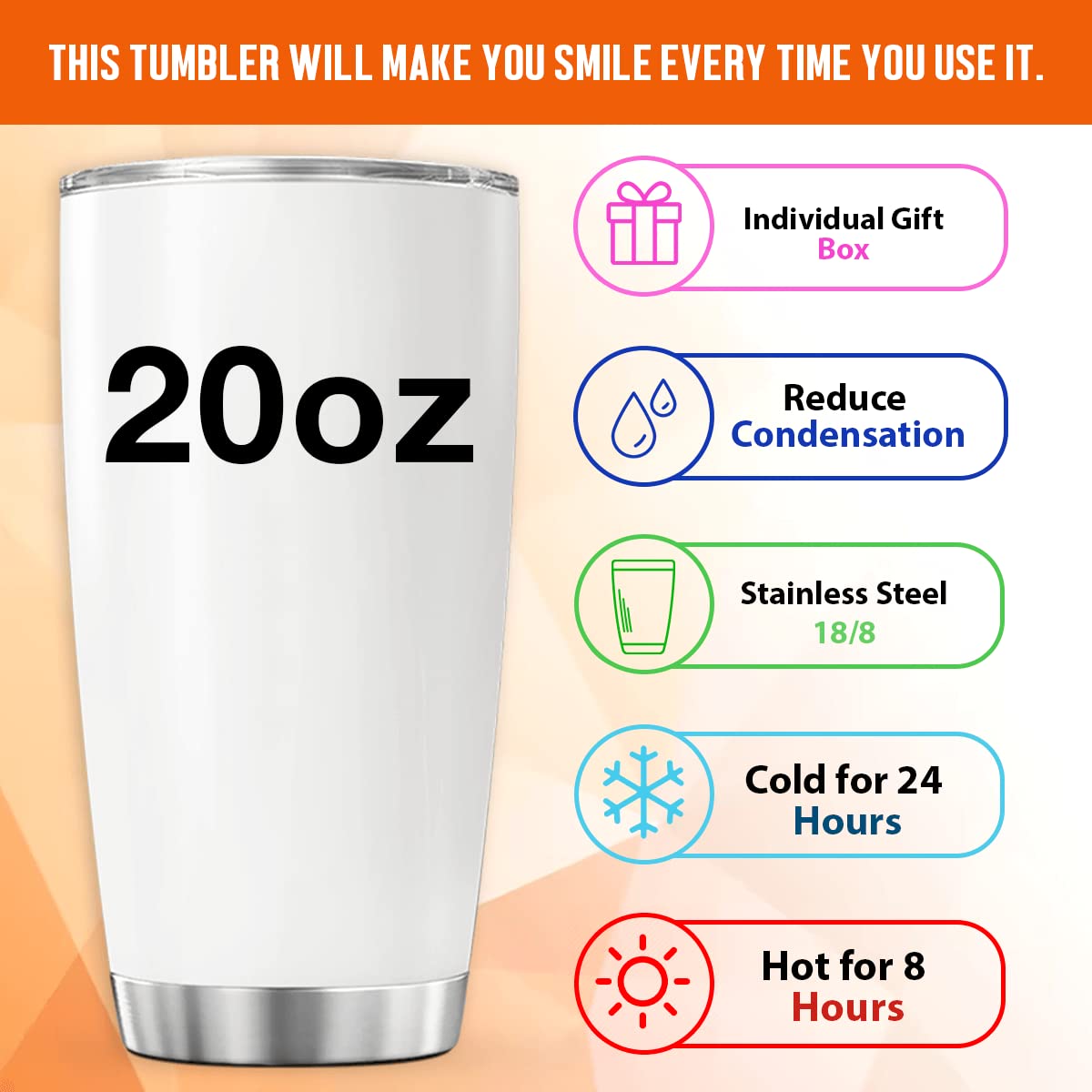 Insulated Stainless Steel Coffee Tumbler with Lid - Double Wall Travel Mug for Hot & Cold Drinks - Perfect Gift for Musicians, Drummers & Music Teachers - Great for Band Practice, Studio Sessions & On-the-Go Use