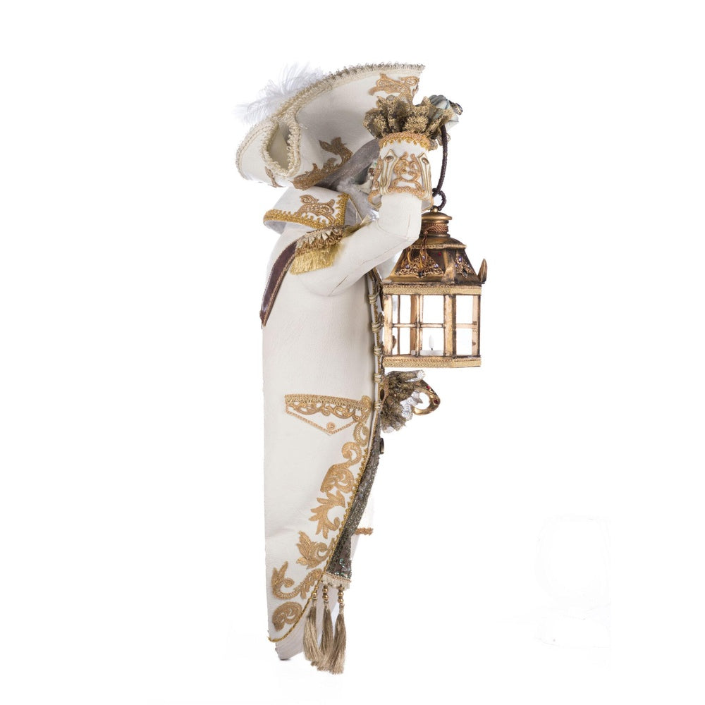 Captain Skully Swashbuckler With Lantern Wall Decor - Pirate Themed Home Art by Katherine's Collection - Perfect for Nautical Bedroom, Halloween Party & Pirate Lover Gift