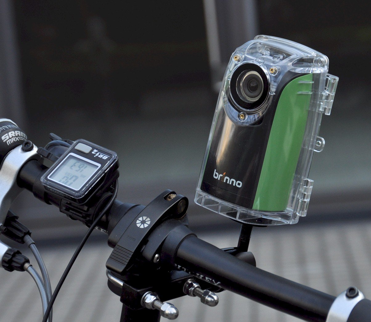 Brinno BBC100 Bike Camera - HD Cycling Action Camera for Mountain Biking, Road Cycling & Commuting - Waterproof Sports Camera for Adventure Recording & Vlogging