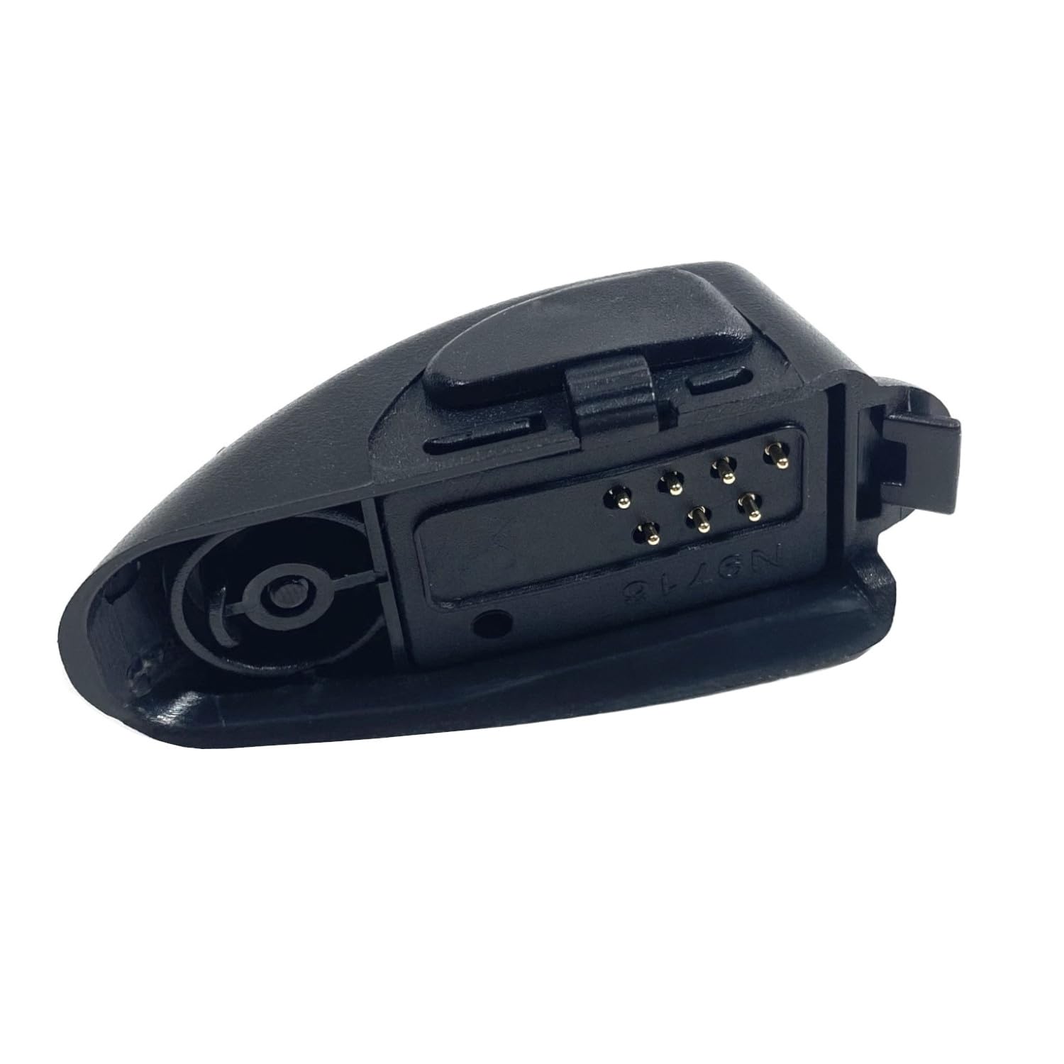 MaximalPower Universal Adapter for Motorola HT750 HT1250 HT1550 PTT Earpiece Headset Mic - Compatible with Two-Way Radios for Security, Construction & Outdoor Activities