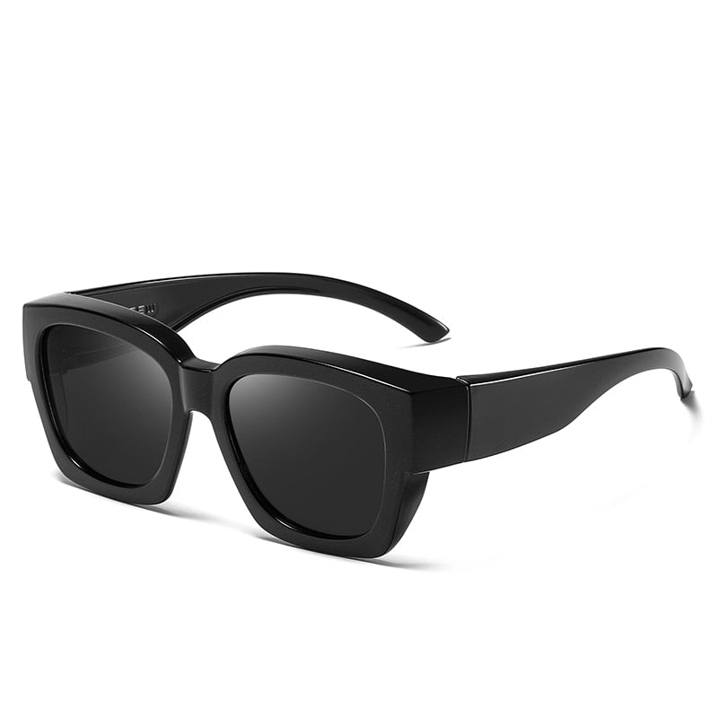 Aidien Unisex Square Full Rim Polarized Sunglasses S2020 - UV Protection, Lightweight & Stylish for Outdoor Activities, Driving, and Beach Vacations
