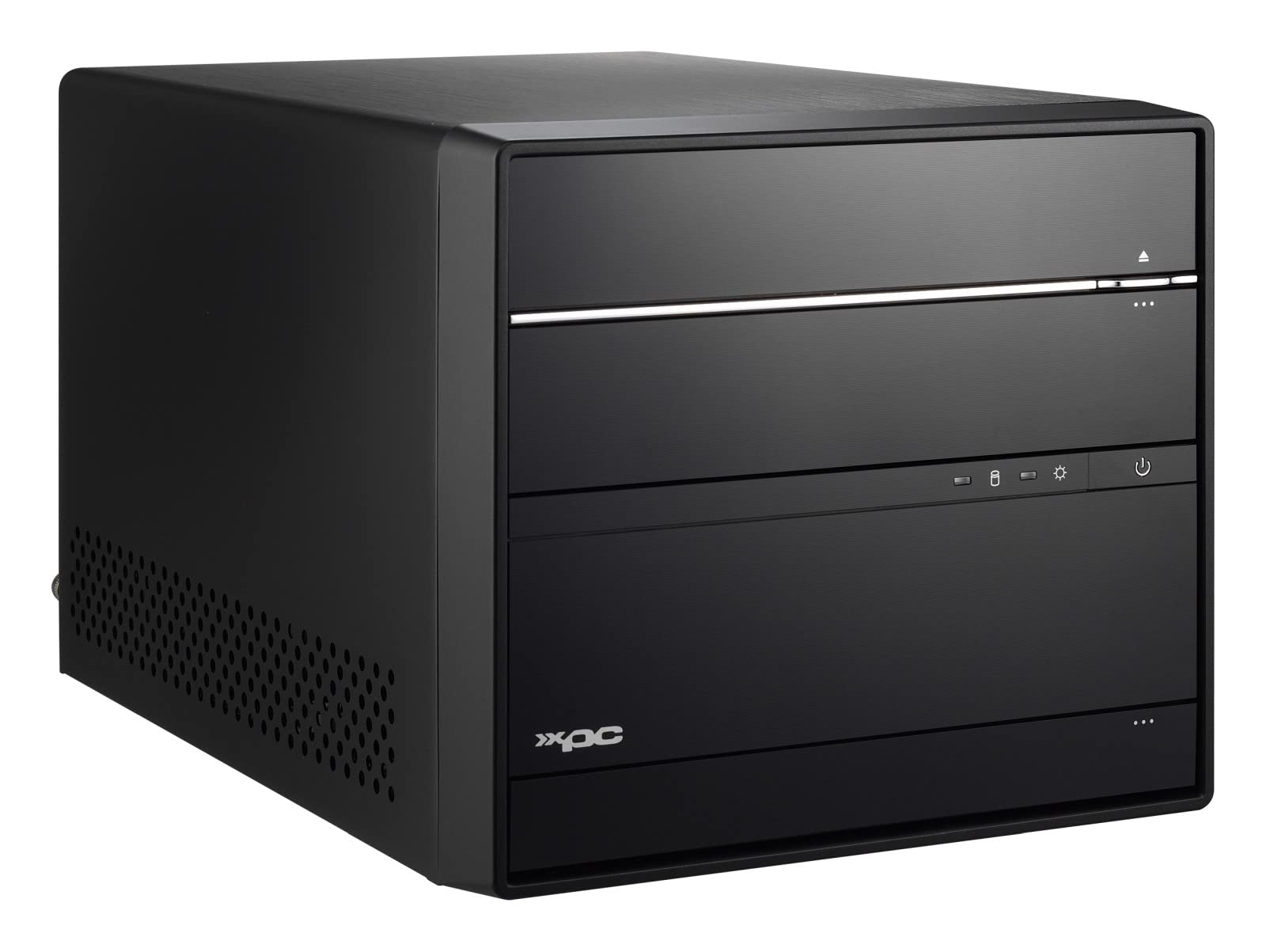 Shuttle XPC Cube SH570R6-PLUS Mini Barebone PC - Intel H570 Chipset, Supports 125W 11th/10th Gen Intel Core i7/i5/i3 (Rocket Lake/Comet Lake) - No RAM/Storage/CPU/OS - 500W 80 Plus Gold PSU - Perfect for Home Office, Gaming, and Compact Workstation Builds