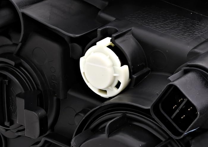 Compatible with Hyundai Sonata Headlights Lamps Set 2006 2007 2008 - Halogen Driver & Passenger Side Replacement - Perfect for Night Driving & Foggy Conditions