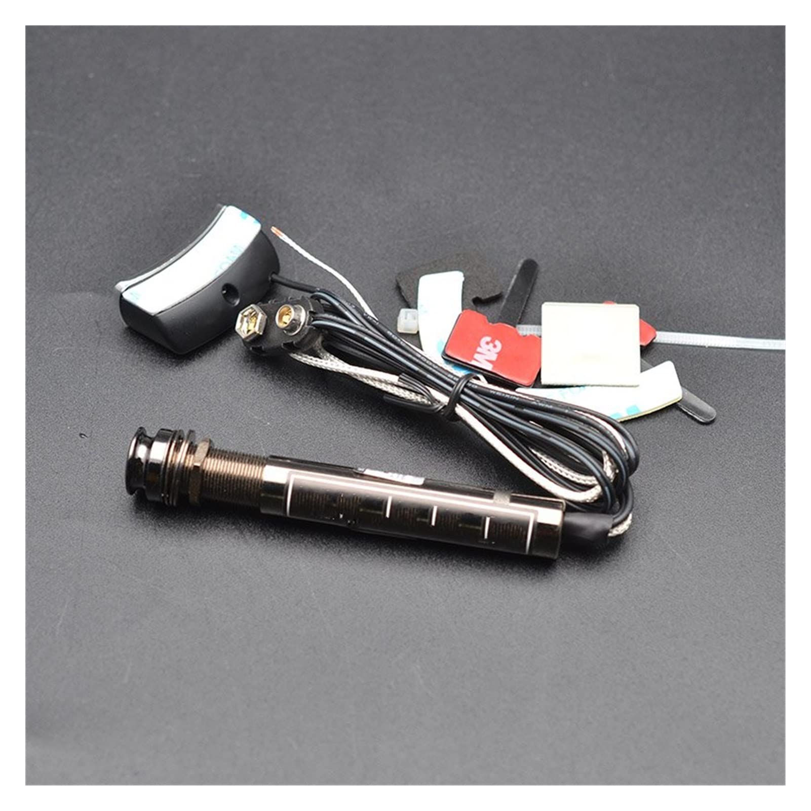 Professional Acoustic Guitar Pickup Preamp System with Humbucker & Volume/Tone Control - Perfect for Folk Guitarists & Live Performances