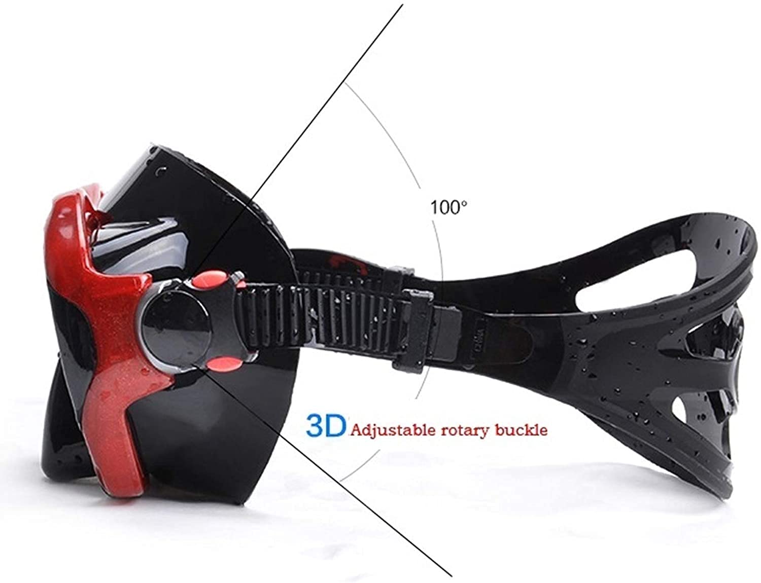 Professional Full Face Snorkel Mask Set - Anti-Fog Panoramic View Snorkeling Gear for Adults & Kids - Perfect for Ocean, Beach, Pool Swimming & Underwater Exploration