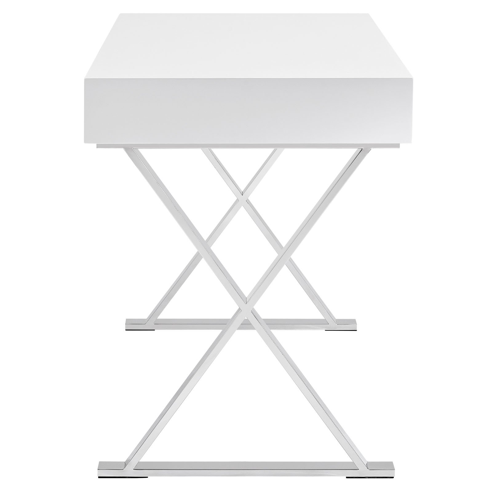 Modway White Office Desk - Modern Workspace Solution