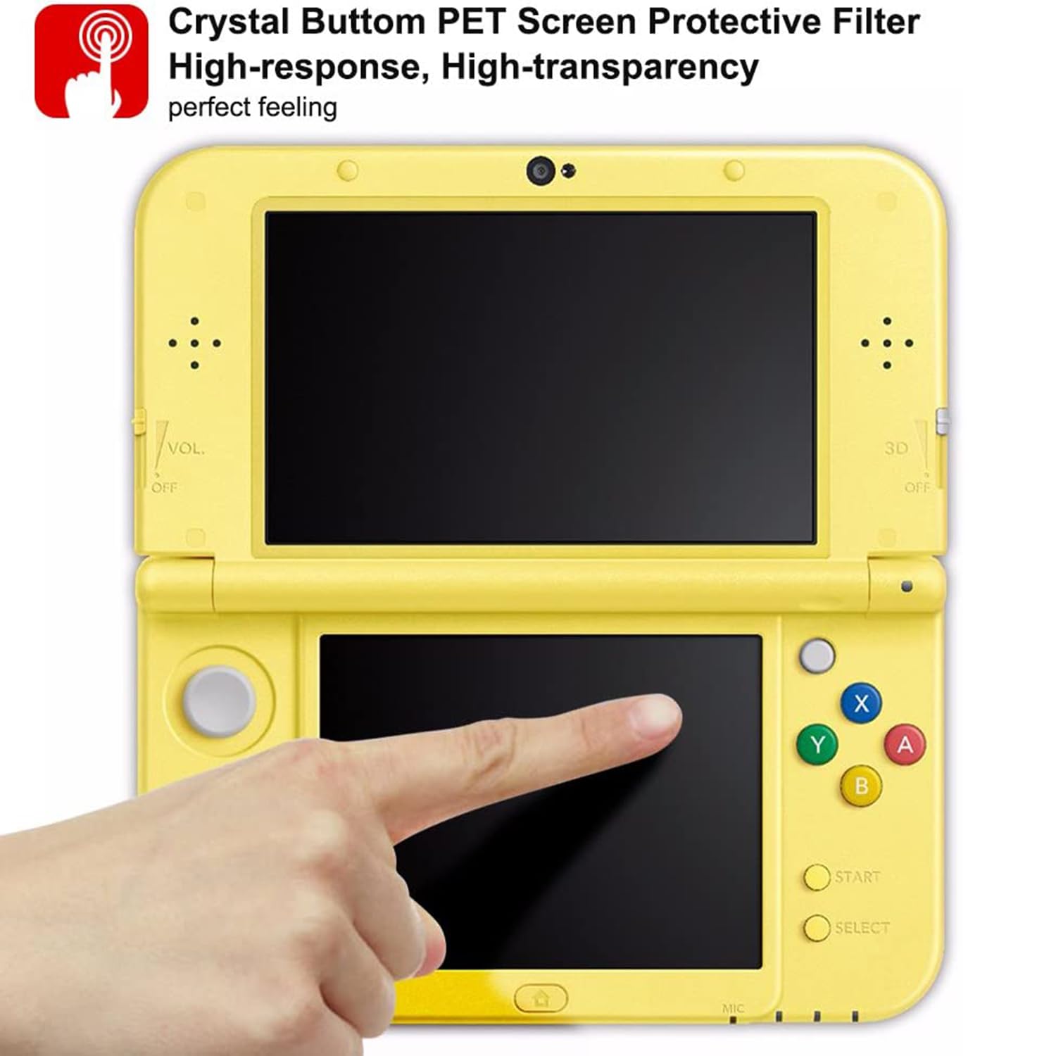 Premium Tempered Glass Screen Protector for New Nintendo 3DS XL (2015 Model) - Anti-Scratch, Bubble-Free Protection for Gaming & Travel