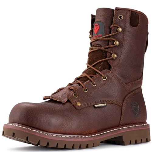 Waterproof Steel Toe-dk Brown