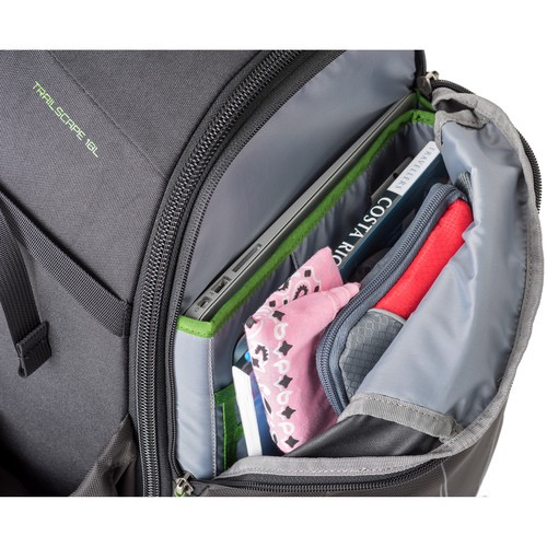MindShift Gear TrailScape 18L Hiking Backpack - Lightweight Water-Resistant Daypack for Outdoor Adventures (Charcoal) - Perfect for Hiking, Travel & Photography Gear Storage