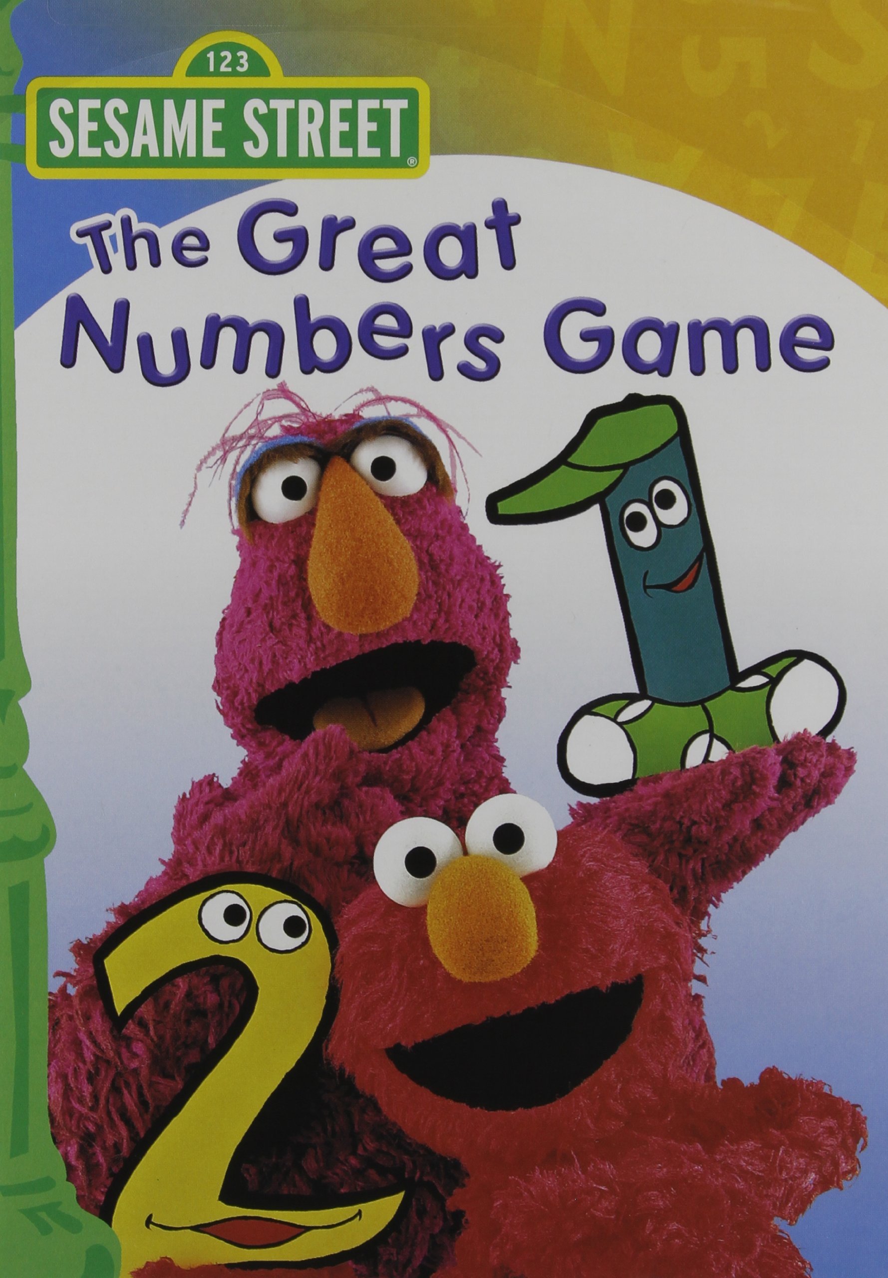 Sesame Street DVD Set: Guessing Game, Sing-Along & Numbers Game (3-Pack) – Fun Learning for Toddlers & Preschoolers at Home or Classroom