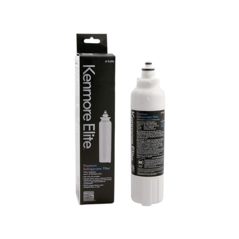 Kenmore Elite 9490 OEM Refrigerator Water Filter LT800P ADQ73613401 - Replacement for Clean Drinking Water, Fits Kenmore Refrigerators - Perfect for Home, Office & Kitchen Use