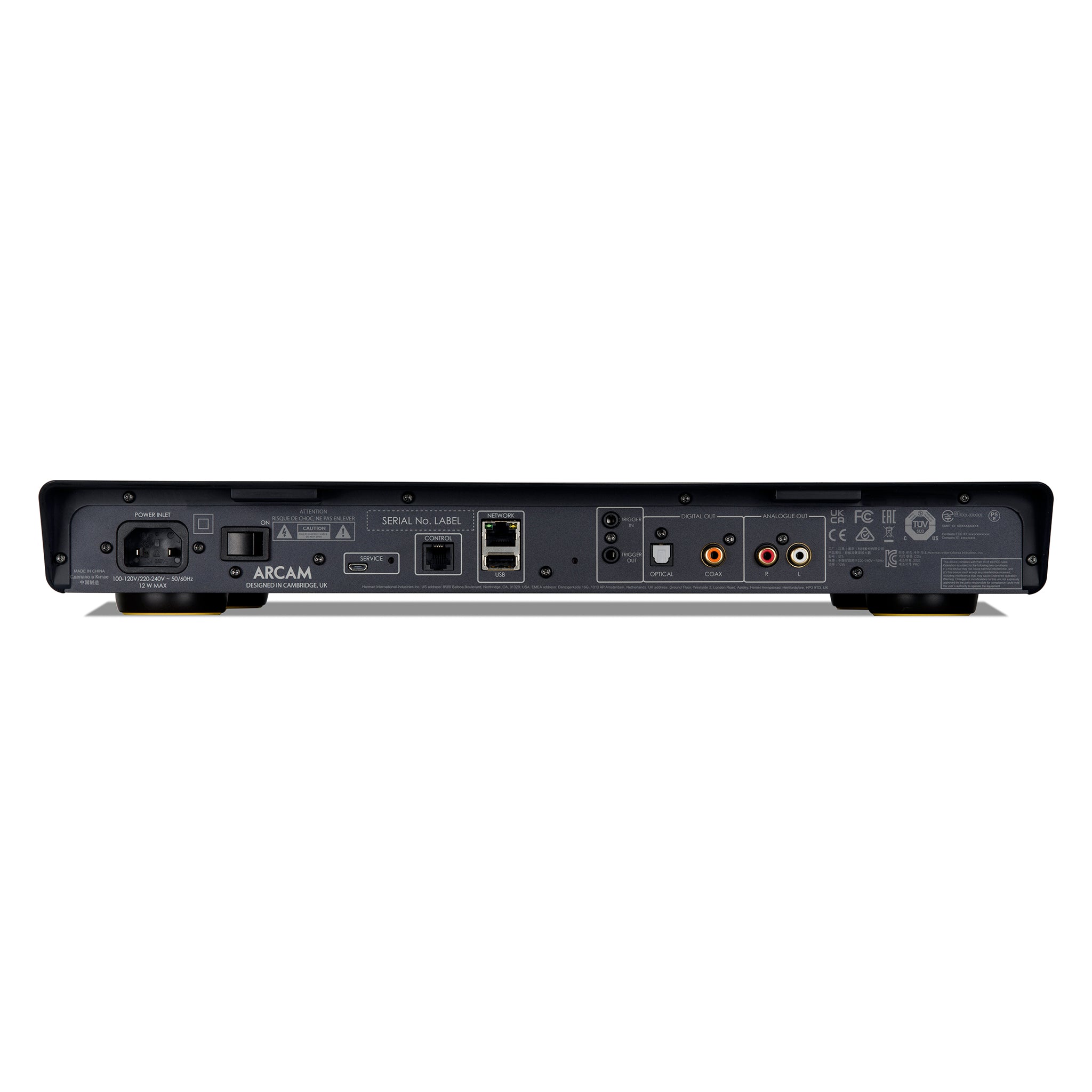 Arcam ST5 Hi-Fi Network Audio Player - Wireless Streaming for Home Theater & Music Systems | Perfect for Audiophiles & Home Entertainment