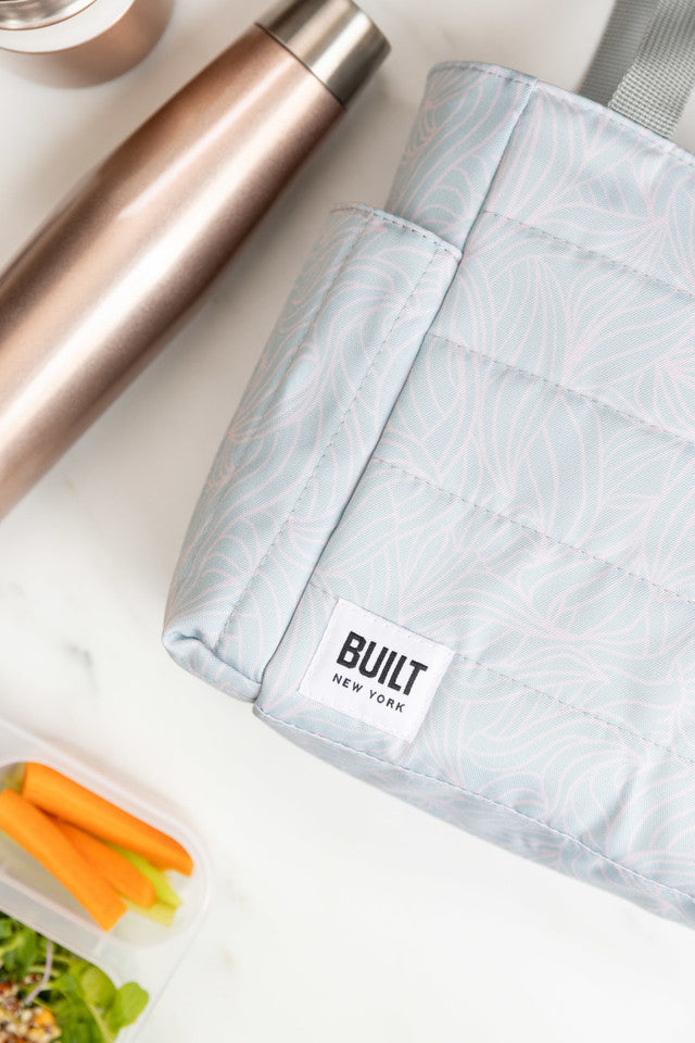 BUILT Mindful Insulated Lunch Tote Bag 7.2L - Leakproof Reusable Cooler Lunch Box for Work, School & Picnics - BPA Free Food Container for Men & Women