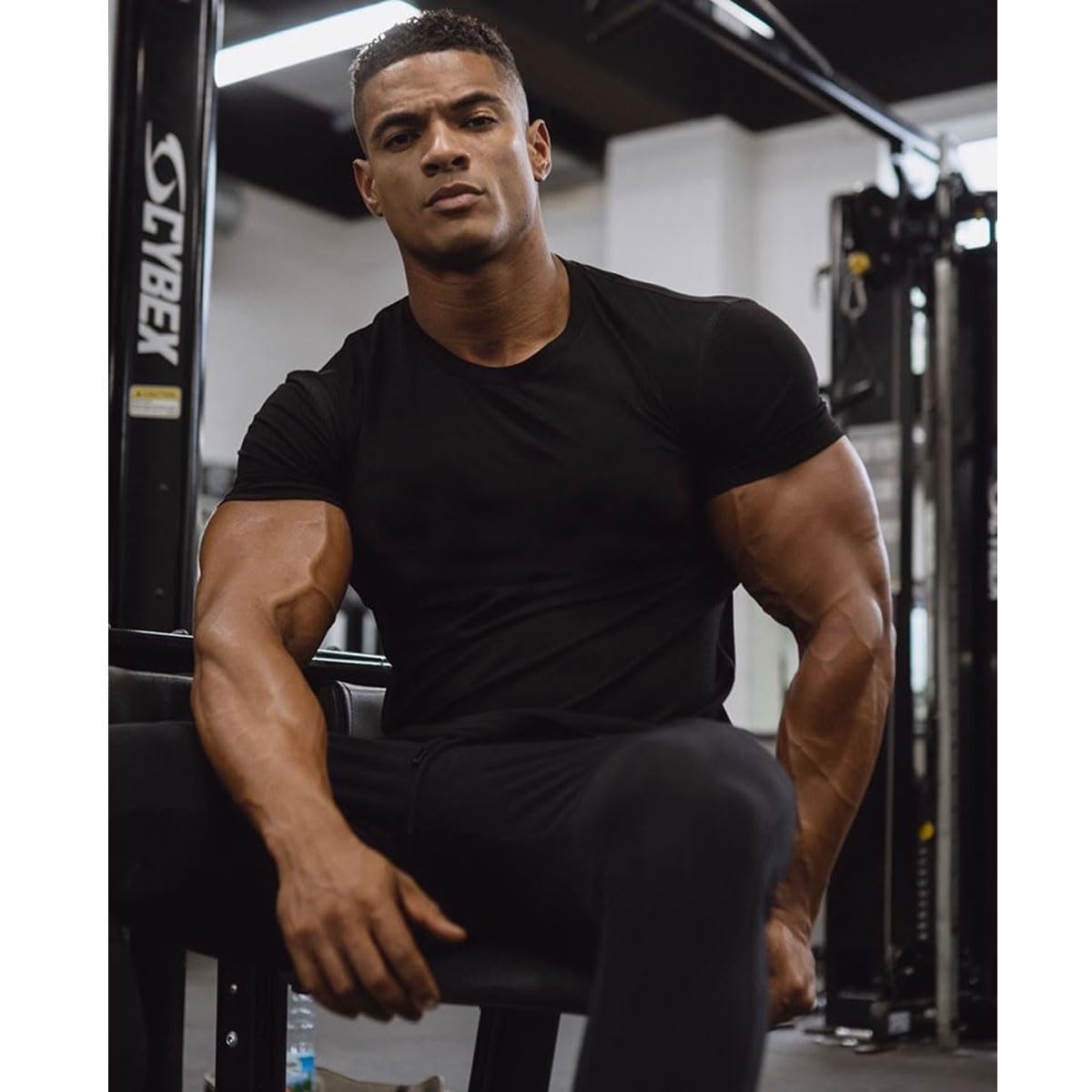 Men's Workout Shirts - Breathable Short Sleeve Gym T-Shirts for Fitness & Active Training | Perfect for Running, Weightlifting & CrossFit Workouts