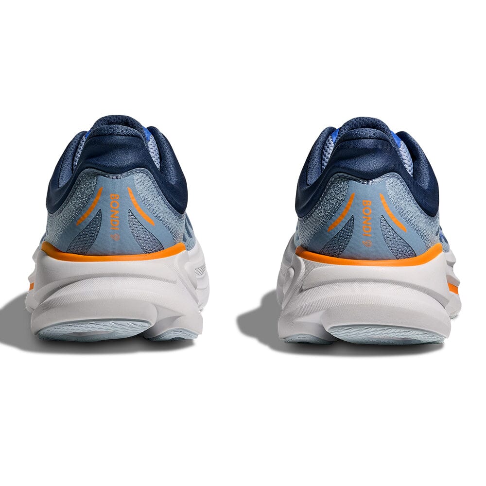 Hoka Men's Bondi 9 Running Shoes - Lightweight Cushioned Sneakers for Marathon, Jogging & Walking - Comfortable Road Running Shoes for Men with Maximum Support & Shock Absorption