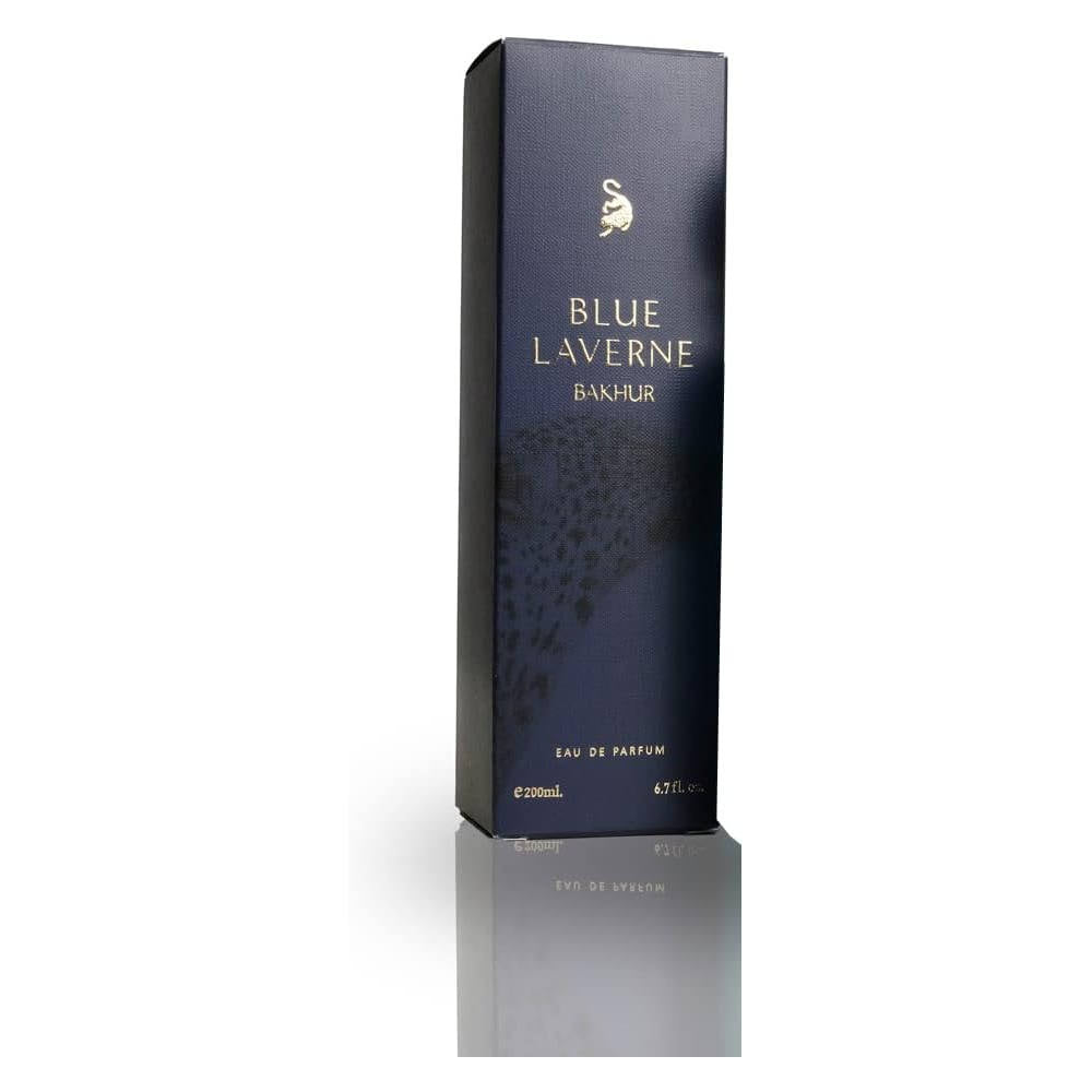 Blue Laverne Bakhur Eau de Parfum 200ml - Premium Long-Lasting Fragrance for Women, Day & Night Wear, Gift Idea