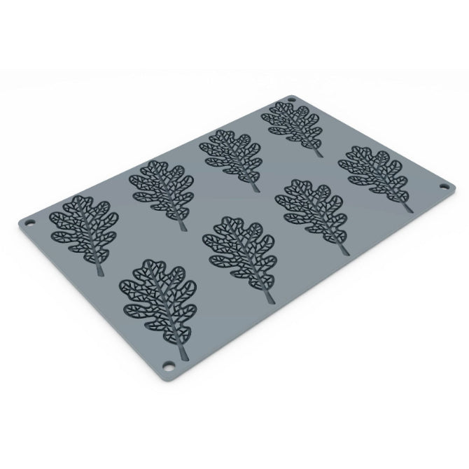 Premium Oak Leaf Silicone Mold Set - 8 Natural Leaf Shapes for Baking, Soap Making, Candle Crafting - Perfect for Fall Decor, DIY Gifts & Home Decorations