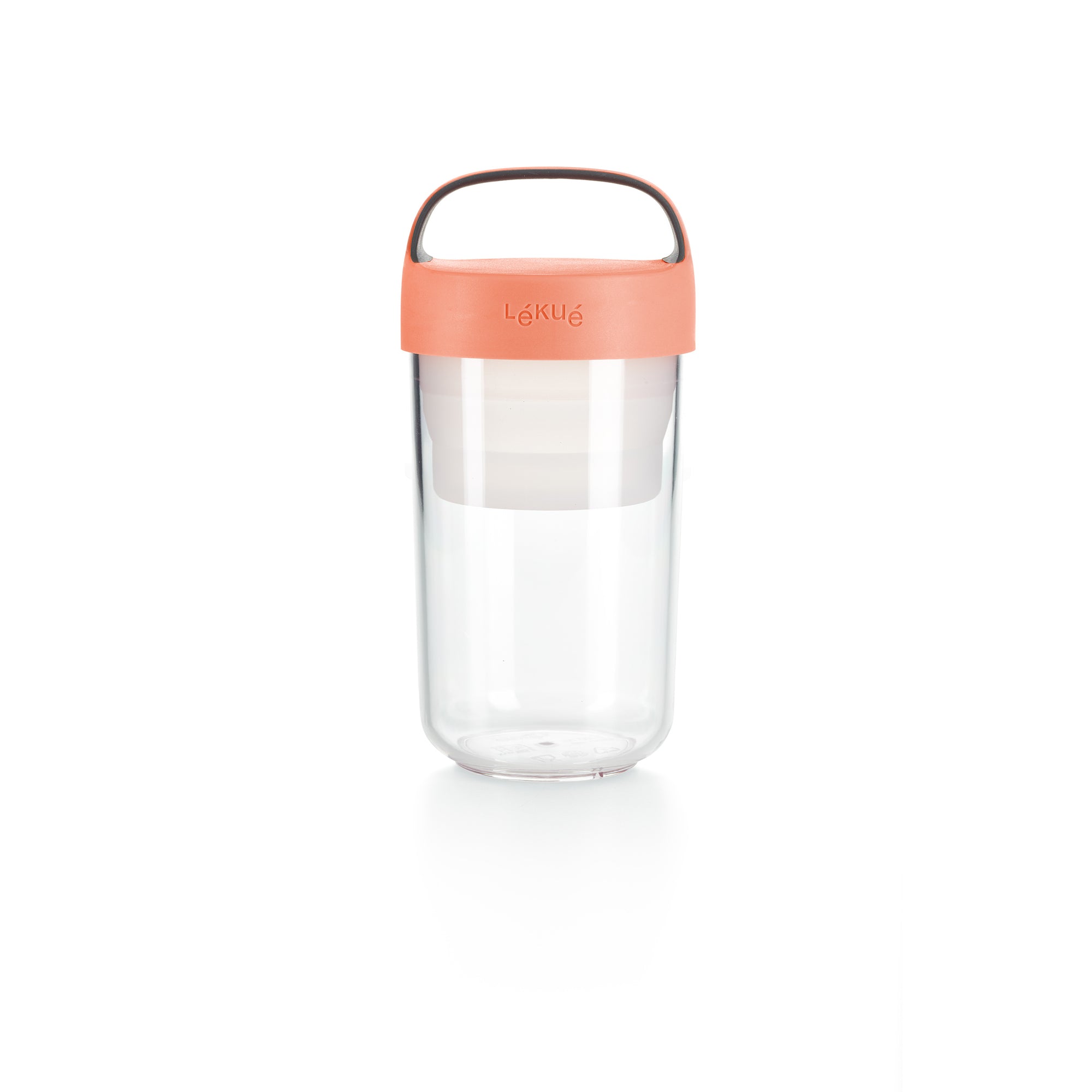 600ml Coral Insulated Jar To Go - Leak-Proof & BPA-Free Portable Food Container for Lunch, Meal Prep, Picnics & Outdoor Activities