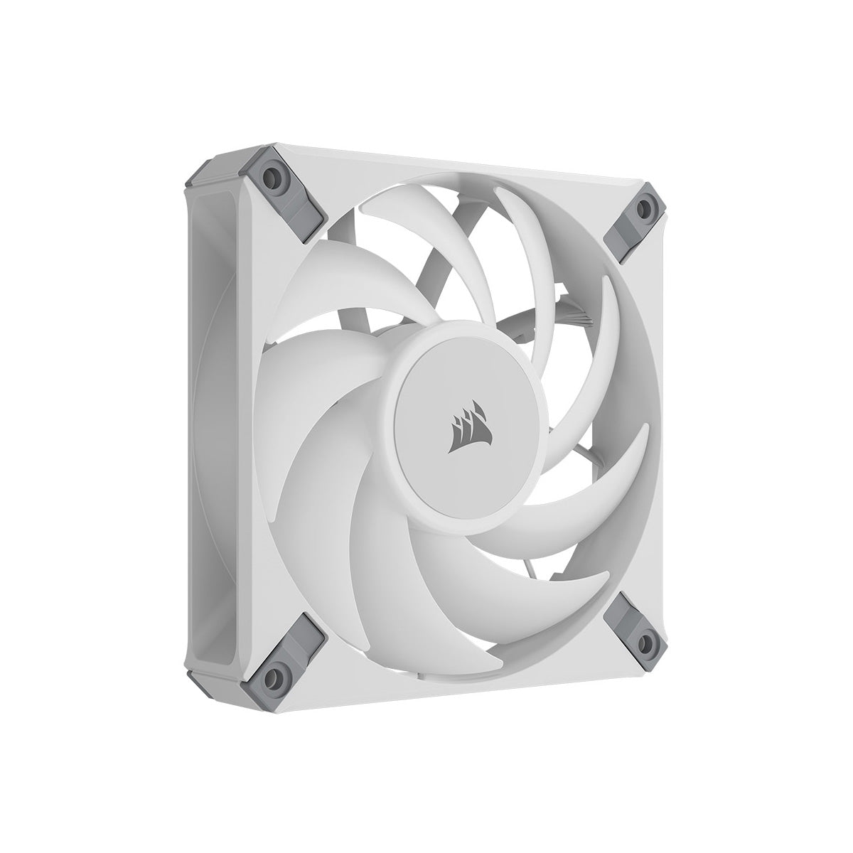 Corsair iCUE AF120 RGB ELITE 120mm PWM Triple Fan Kit - White PC Cooling Fans with Vibrant RGB Lighting for Gaming Rigs & PC Builds