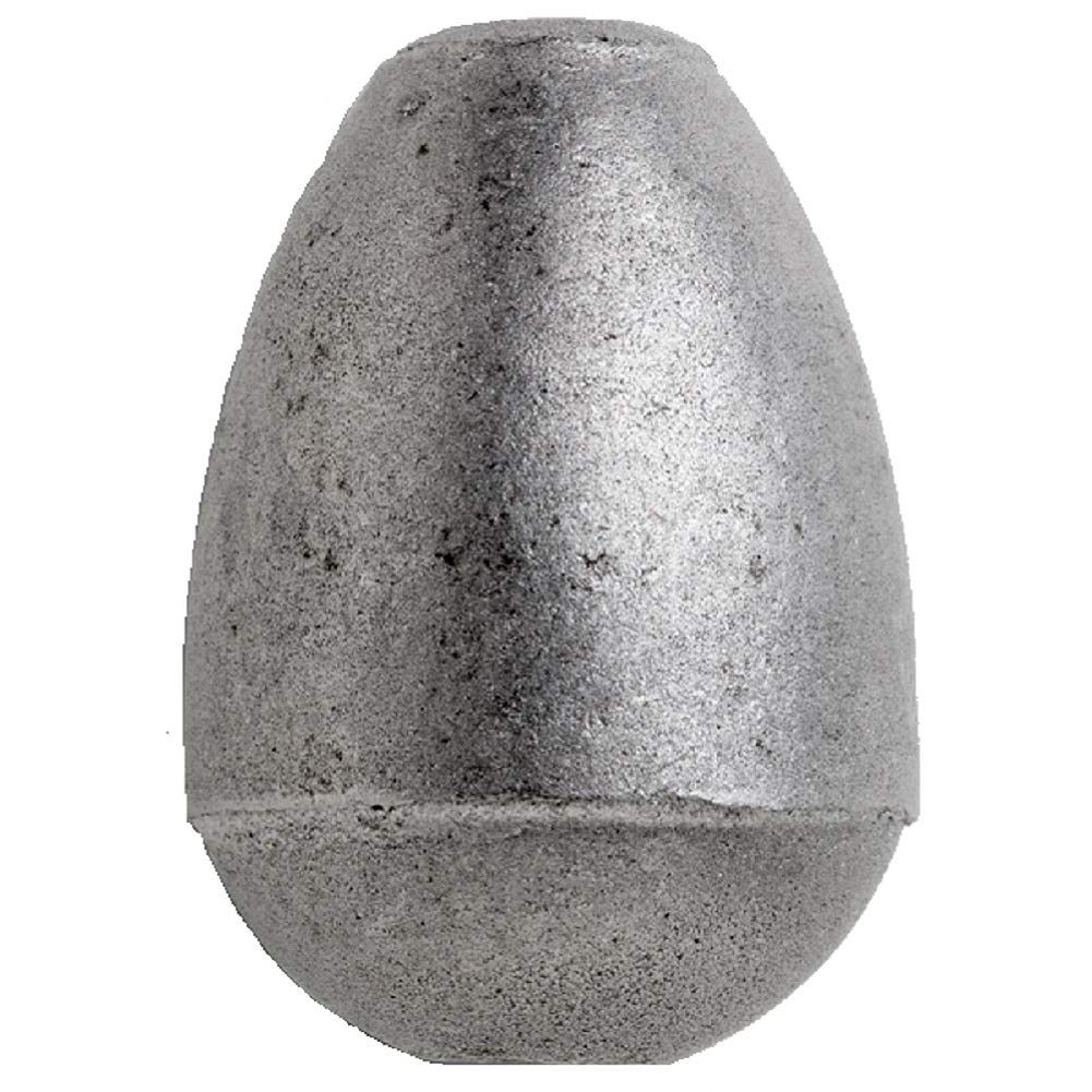 Bullet Weights Egg Sinker 3/4 Ounce 3-Pack - Premium Fishing Weights for Bass, Walleye & Freshwater Fishing | Ideal for Bottom Fishing & Drift Fishing