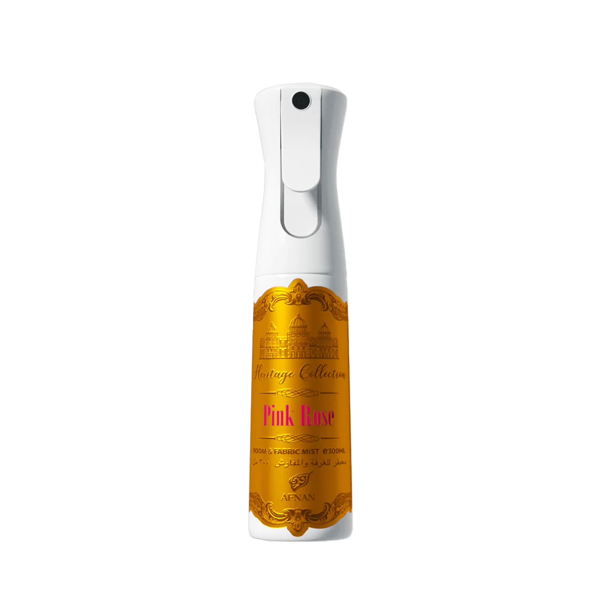Pink Rose Scented Room & Fabric Mist 300ml - Freshener for Home, Bedroom, Clothes & Linens | Floral Air Freshener Spray