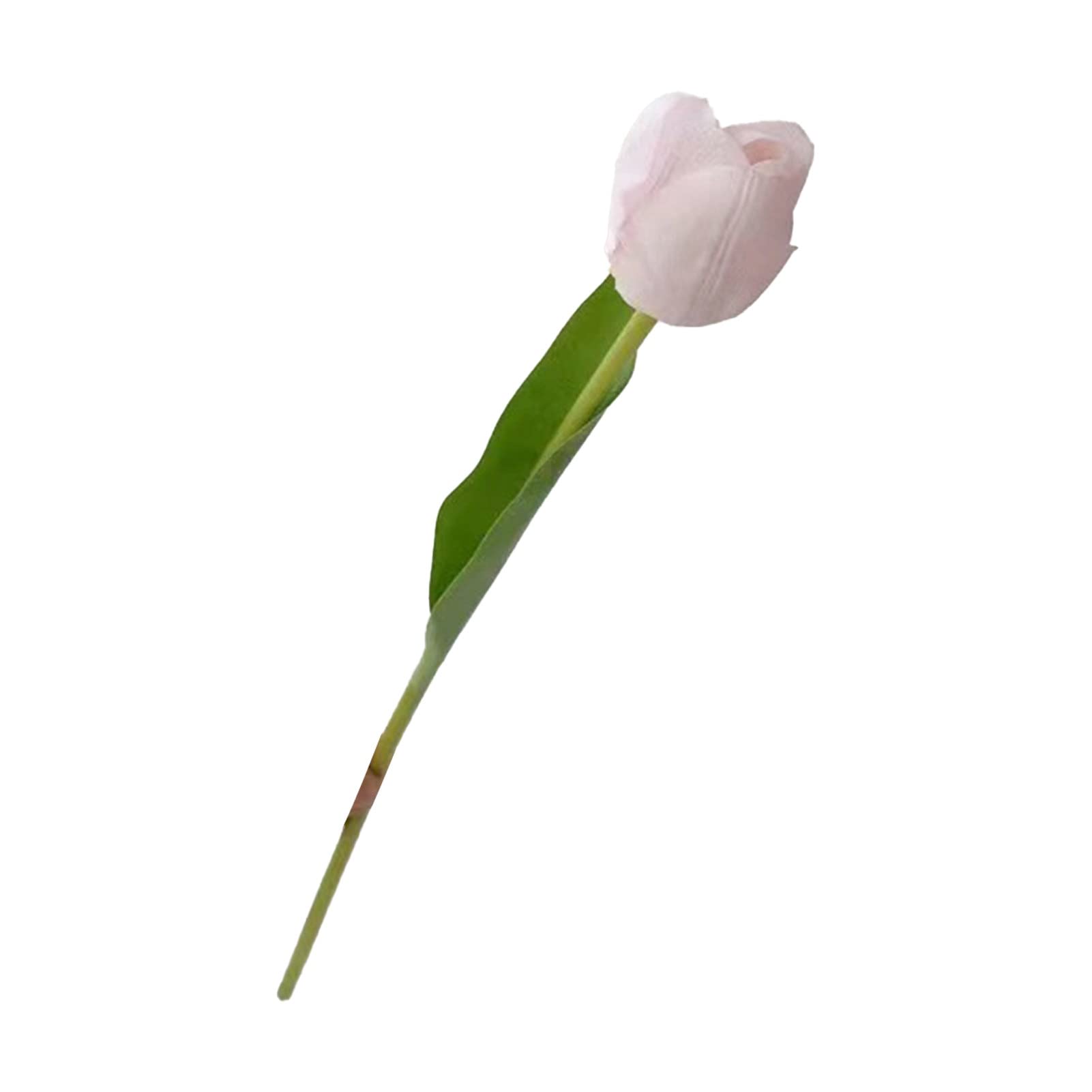 Real Touch Artificial Tulips Bouquet - Lifelike Fake Tulip Flowers, Durable Everlasting Vivid Pink Simulation Flowers for Home Decor, Wedding Centerpieces & Spring Table Arrangements