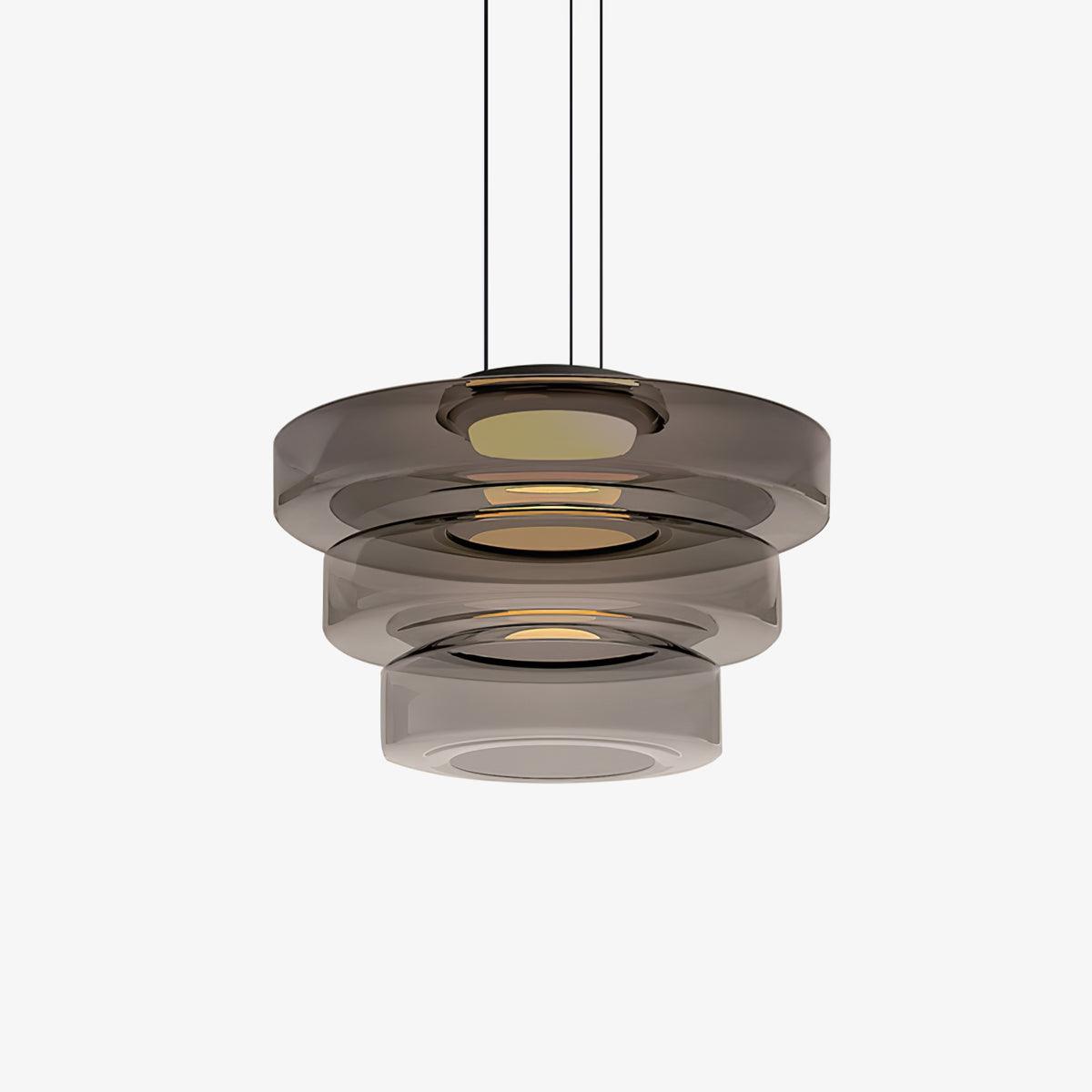 Modern Levels Series Pendant Light - Adjustable Hanging Chandelier for Kitchen Island, Dining Room & Bedroom Lighting