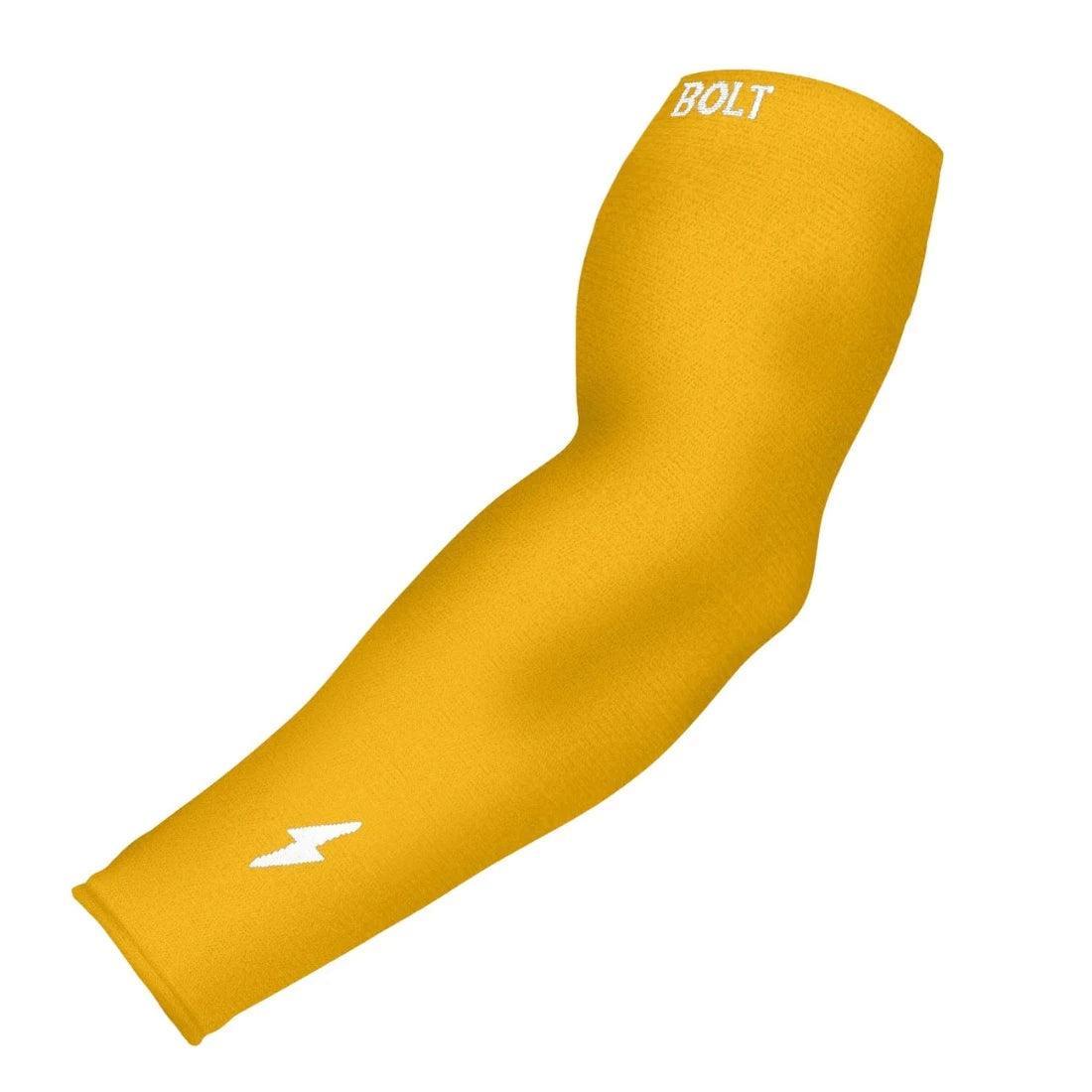 Bruce Bolt Graduated Compression Full Arm Sleeve for Baseball & Basketball - Improve Circulation & Reduce Muscle Fatigue During Sports & Workouts