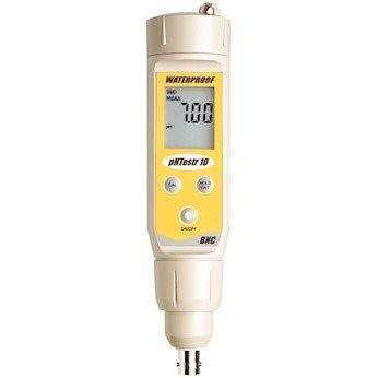 Oakton pHTestr 10 Waterproof BNC Pocket pH Tester - Digital pH Meter for Water Testing, Aquariums, Pools & Hydroponics | Portable pH Measurement Device for Labs, Brewing & Agriculture
