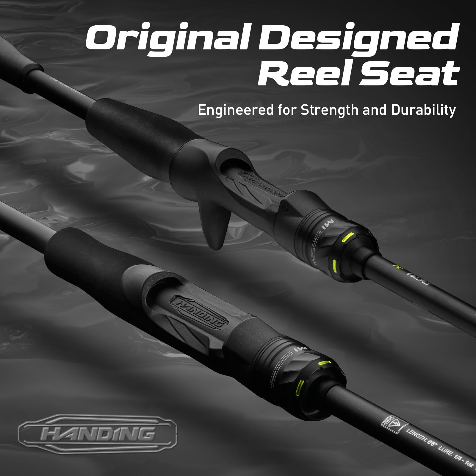 Premium M1 Baitcasting Fishing Rod 6'6