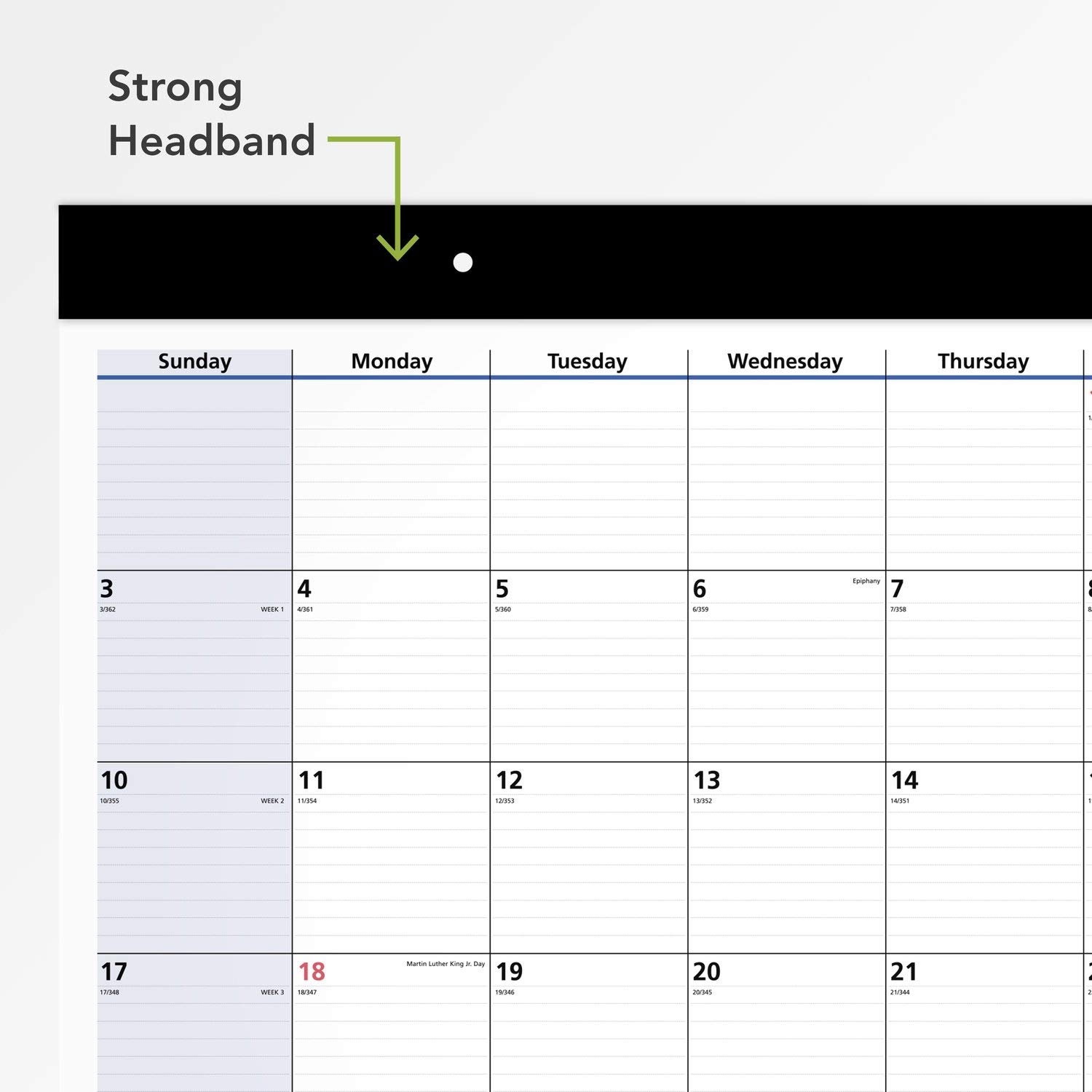 2021 AT-A-GLANCE Monthly Desk Calendar - 22