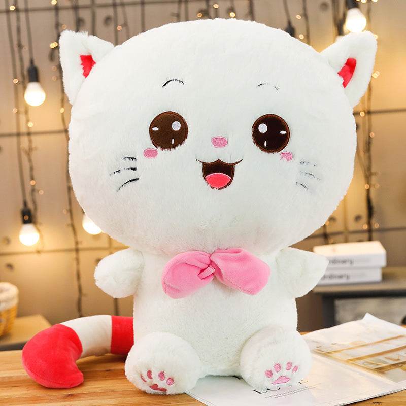 Giant Kawaii Cat Plushie - Super Soft Jumbo Stuffed Animal Toy for Kids & Adults | Perfect for Cuddling, Room Decor, and Anime Lovers Gift