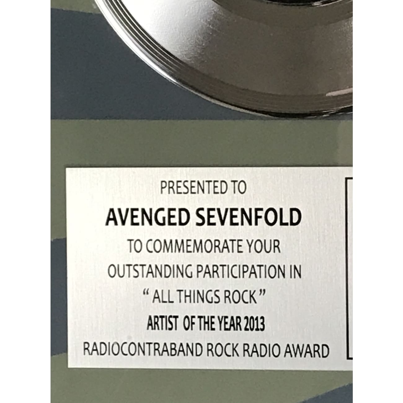 Avenged Sevenfold Wins RadioContraband Radio Award - A7X Band News & Updates for Rock Music Fans | Perfect for Concerts & Music Events