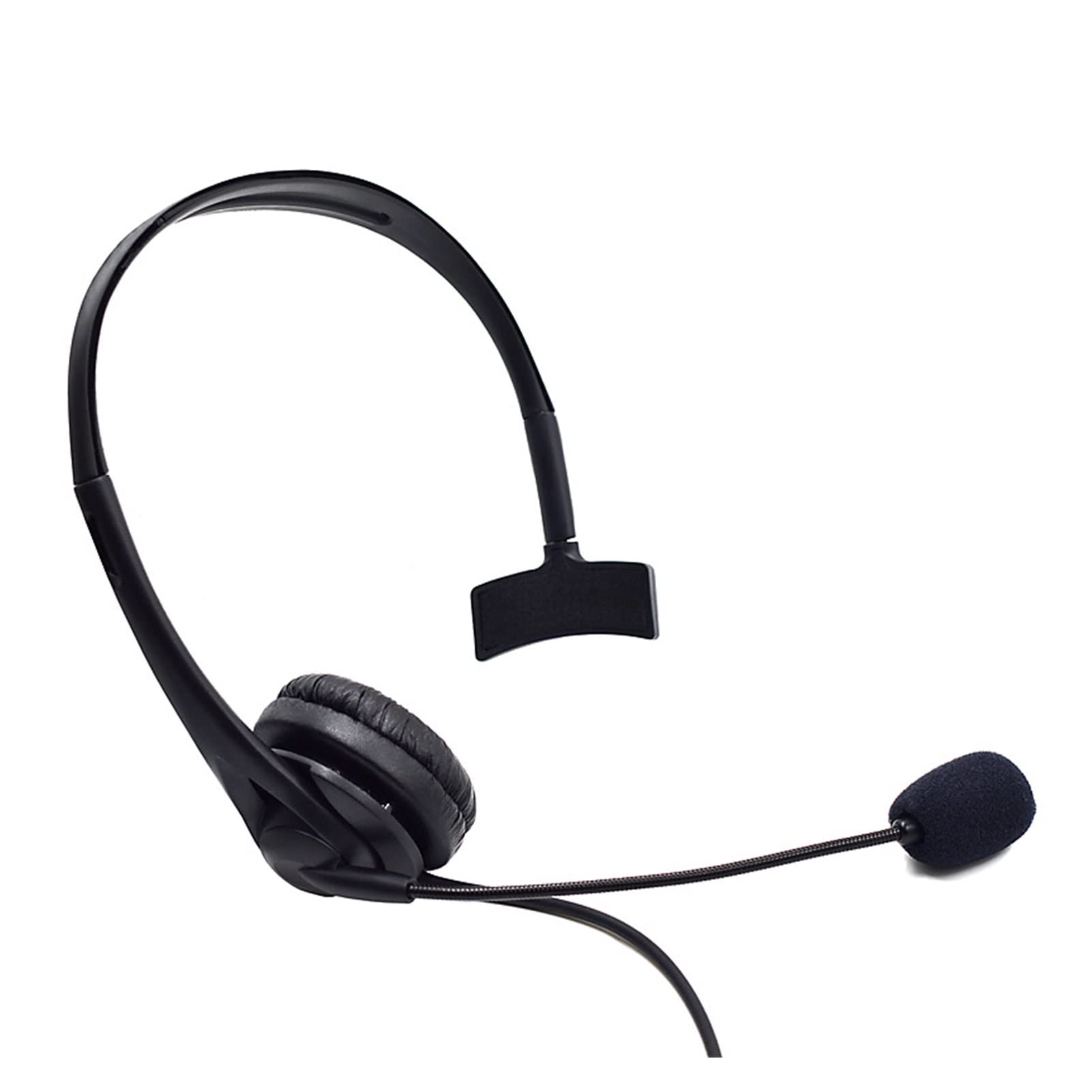 BMINO 1 Pin Boom Mic Earpiece Headset with PTT - Compatible with Motorola Talkabout Walkie Talkie T4 T5 T6 T7 T80 T5410 - Portable Radio Headphone for Security, Construction & Outdoor Communication