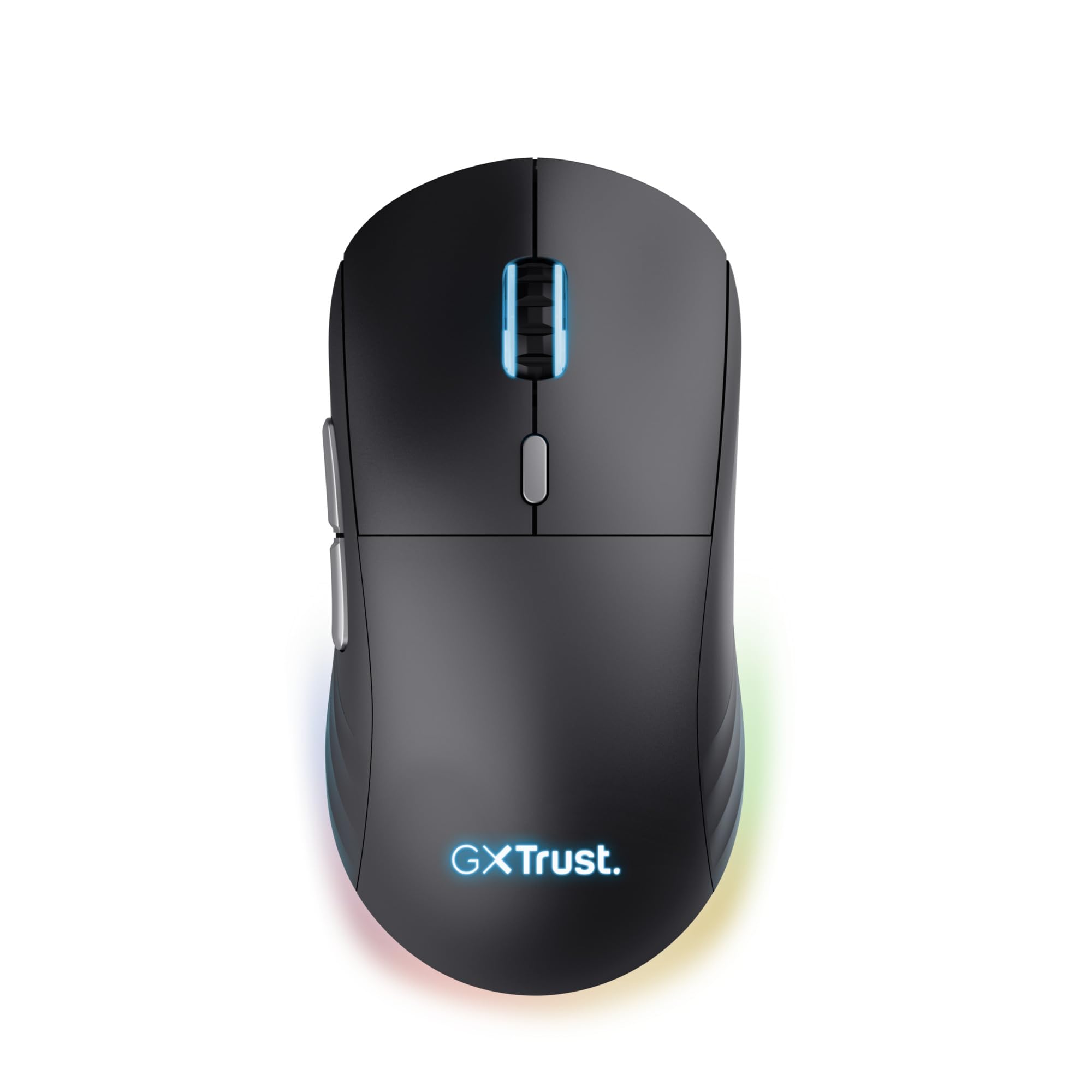 Trust GXT 926 Redex II Wireless Gaming Mouse - 2.4GHz, 65 Hours Battery Life, Kailh Switches, 10000 DPI, 6 Programmable Buttons, Rechargeable for PC/Laptop (Black) - Perfect for FPS, MOBA & MMO Gaming