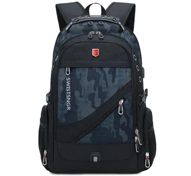 Waterproof Laptop Backpack with USB Charging Port - 17 Inch Laptop Backpack for Men & Women - Durable Travel Backpack for Work, School, College & Outdoor Adventures
