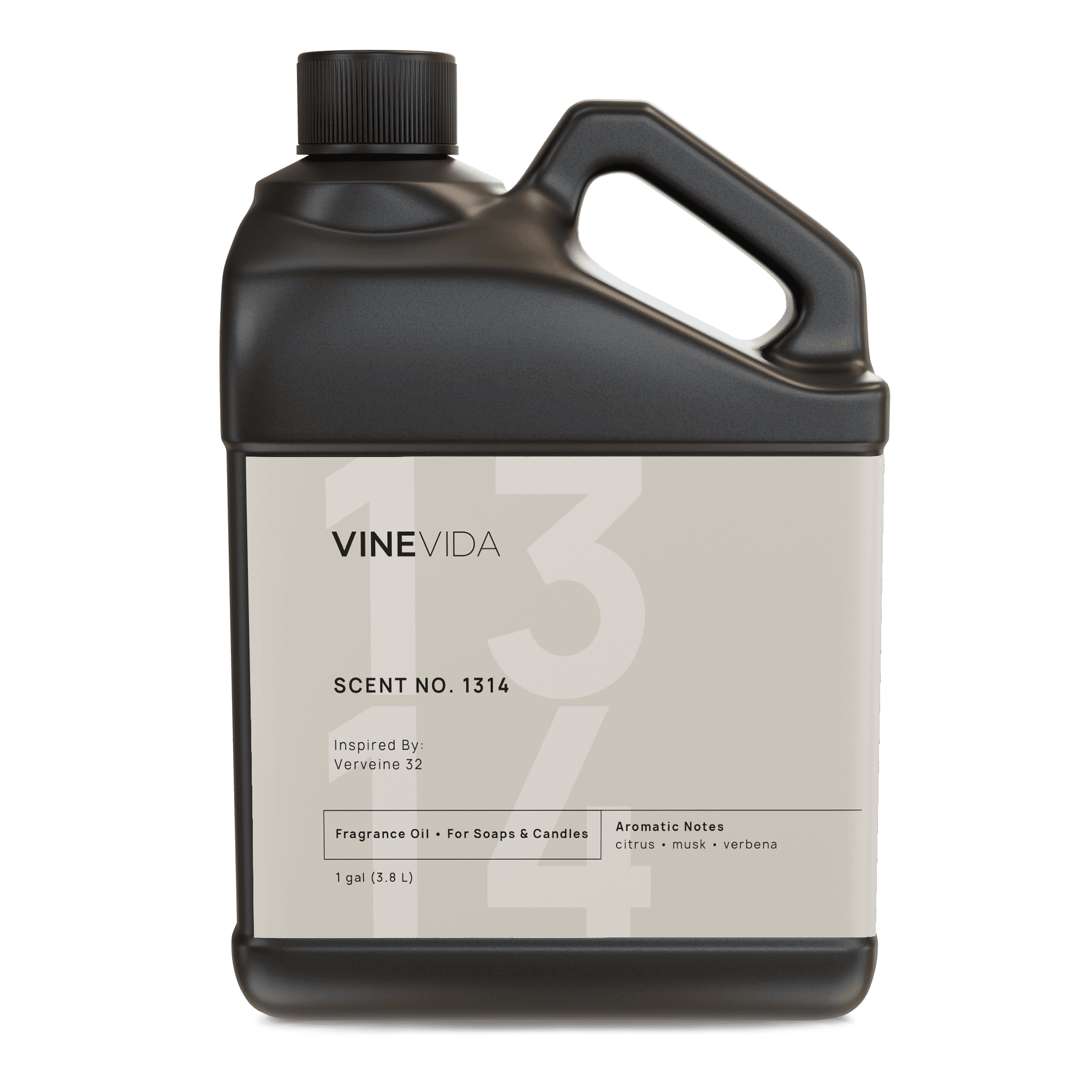 NO. 1314 Fragrance Oil for Soaps & Candles - Inspired by Verveine 32 by Le Labo | Vegan, Long-Lasting Scent for DIY Home, Spa & Aromatherapy
