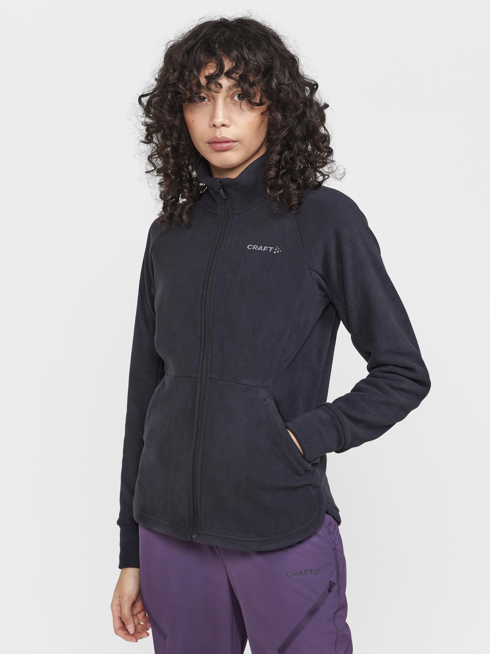 Women's ADV Fleece Midlayer Jacket - Lightweight, Warm & Breathable for Hiking, Camping & Outdoor Activities