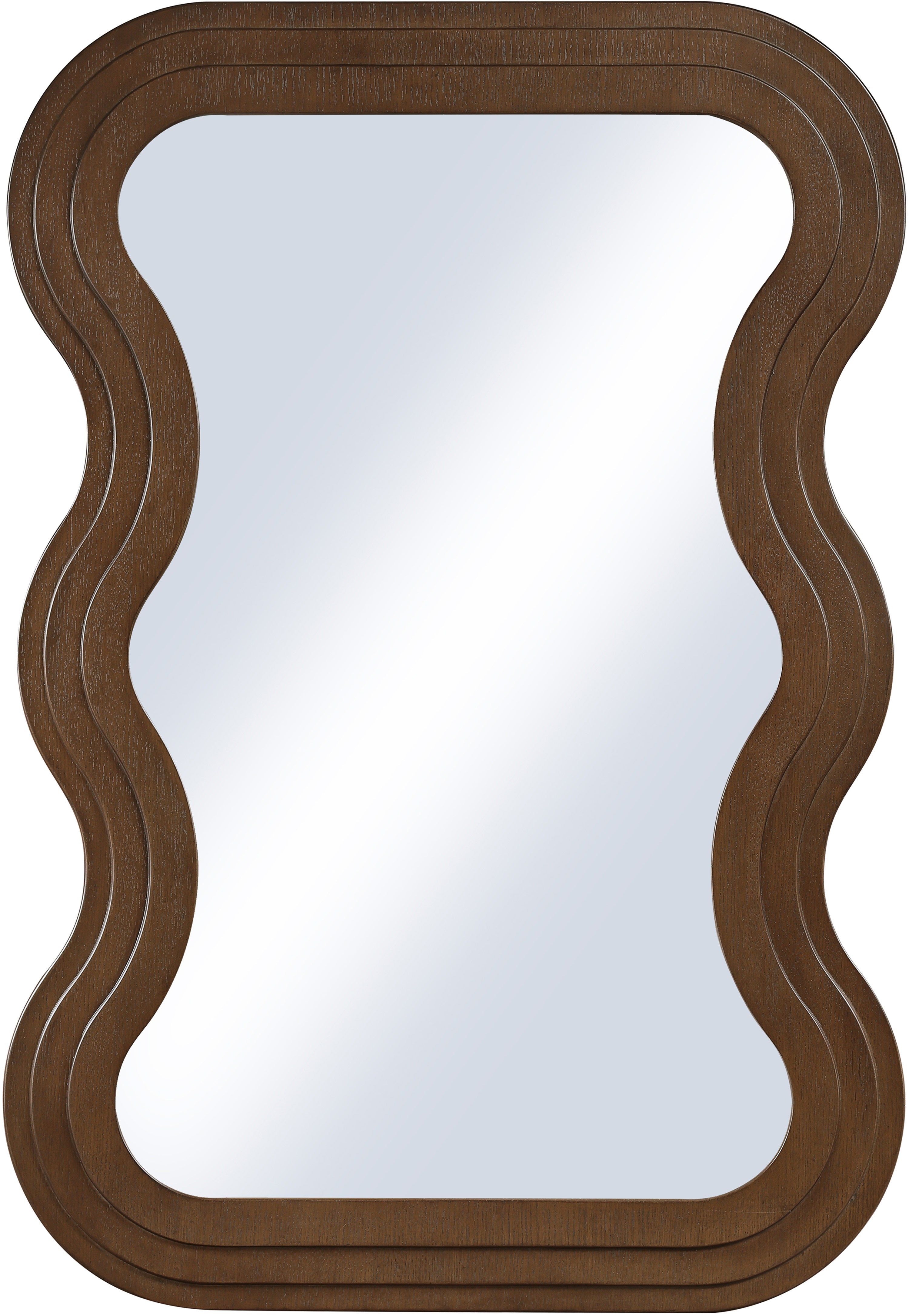 Bellagio Veneer Mirror - Elegant Wall Mirror for Living Room, Bedroom & Bathroom Decor | Stylish Home Accent for Modern & Classic Interiors