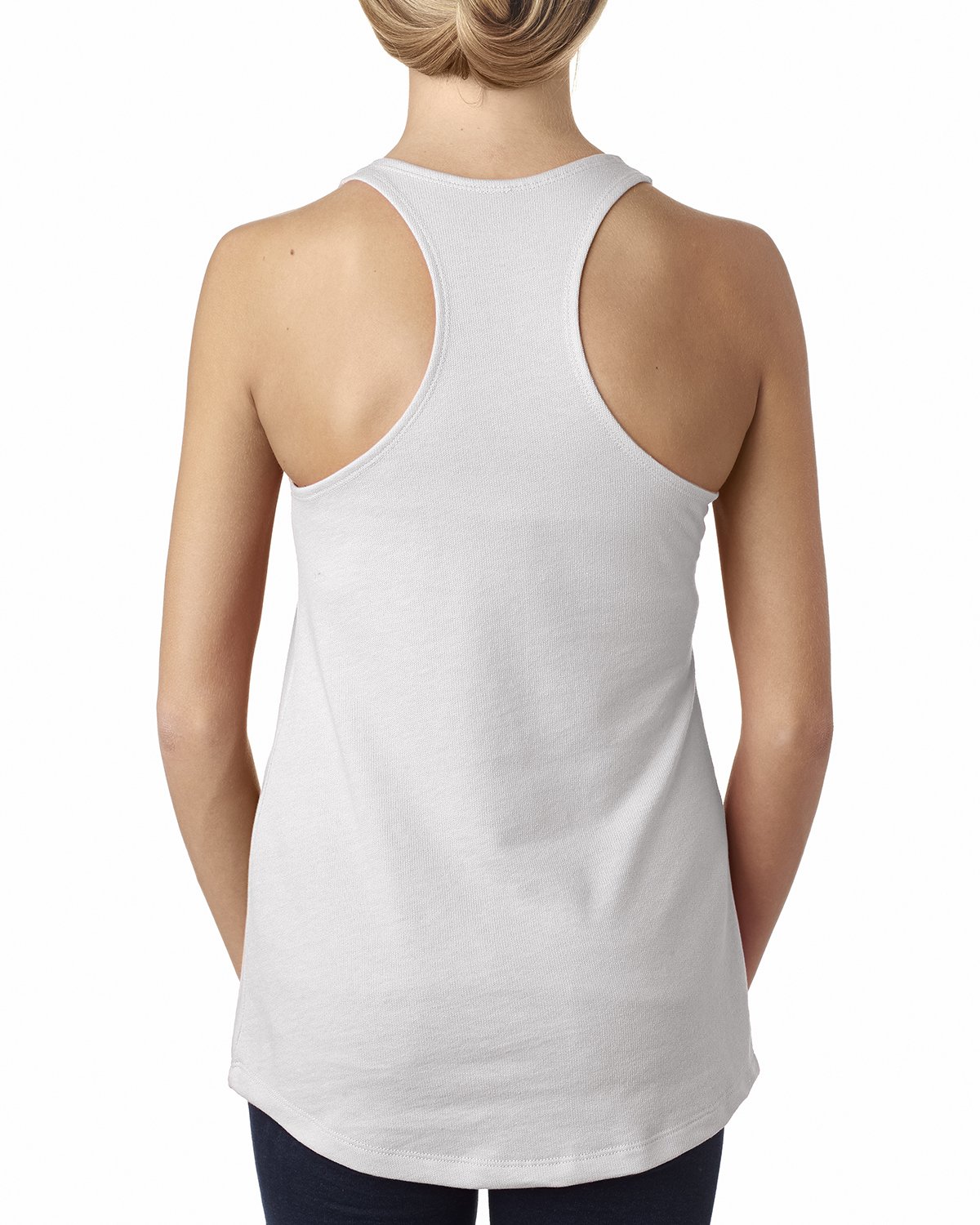Next Level Apparel Women's Terry Racerback Tank Top - Soft & Comfortable Workout Shirt for Yoga, Gym & Casual Wear