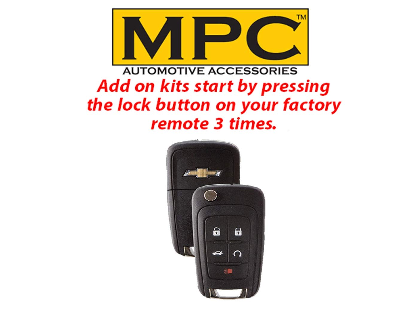 MPC Factory Remote Start Kit for 2012-2022 Chevrolet Spark - Plug & Play T-Harness - FlashLink Programmer - US Tech Support | Easy Installation for Cold Weather & Secure Vehicle Access