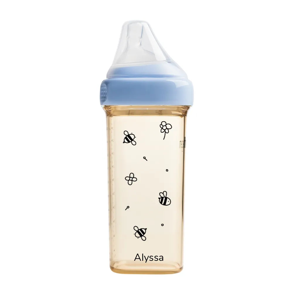 Hegen Baby Bottle - Customizable & Leak-Proof Breastmilk Storage Solution for Newborns & Infants | Perfect for Daycare, Travel & On-the-Go Feeding